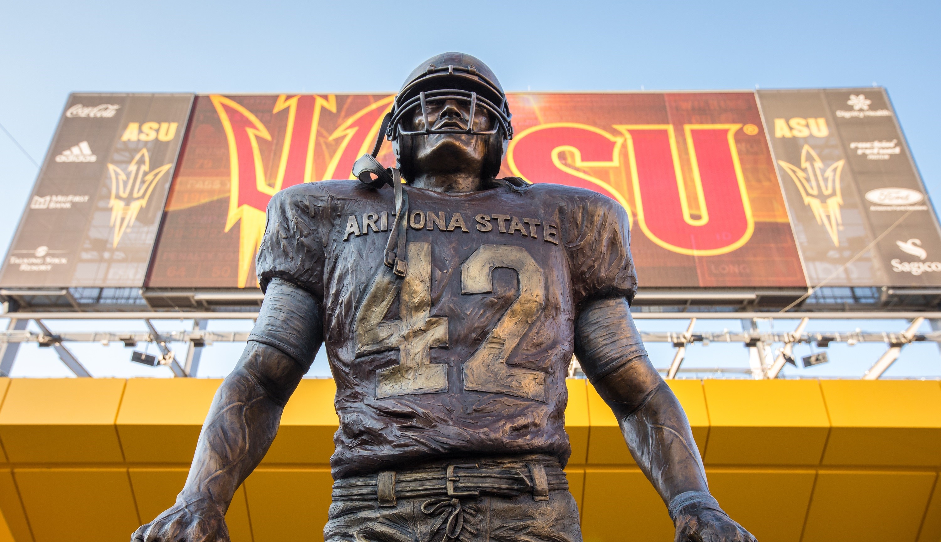Pat Tillman Statue at Mountain America Stadium