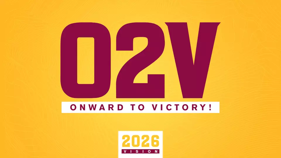 Onward to victory! 2026 vision