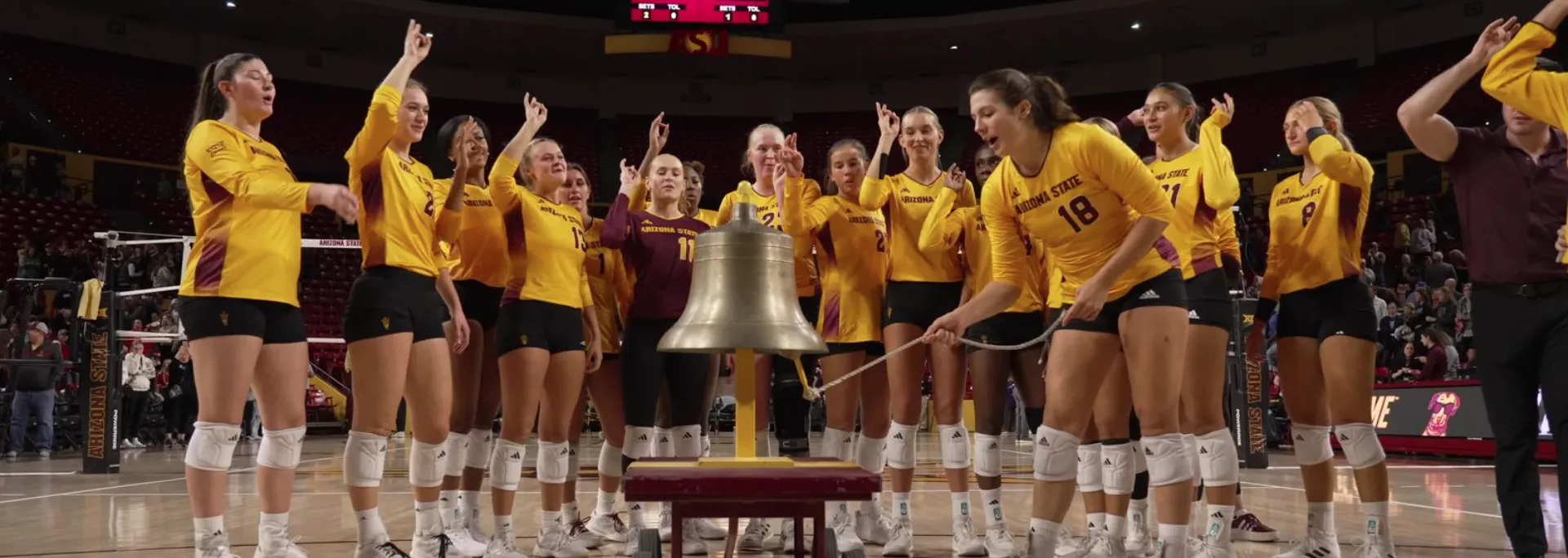 Sun Devil Volleyball Rings the Bell