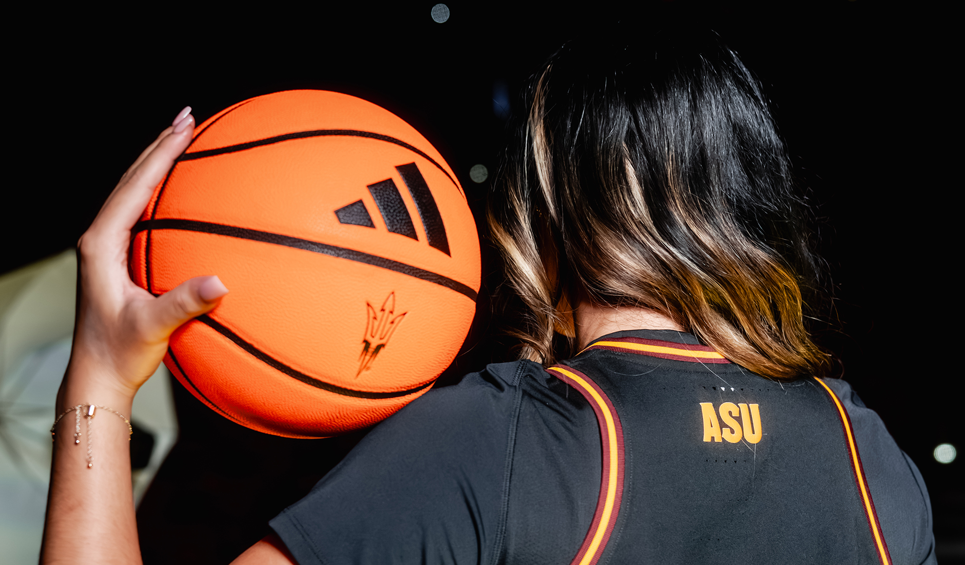 ASU Women's Basketball marketing photo