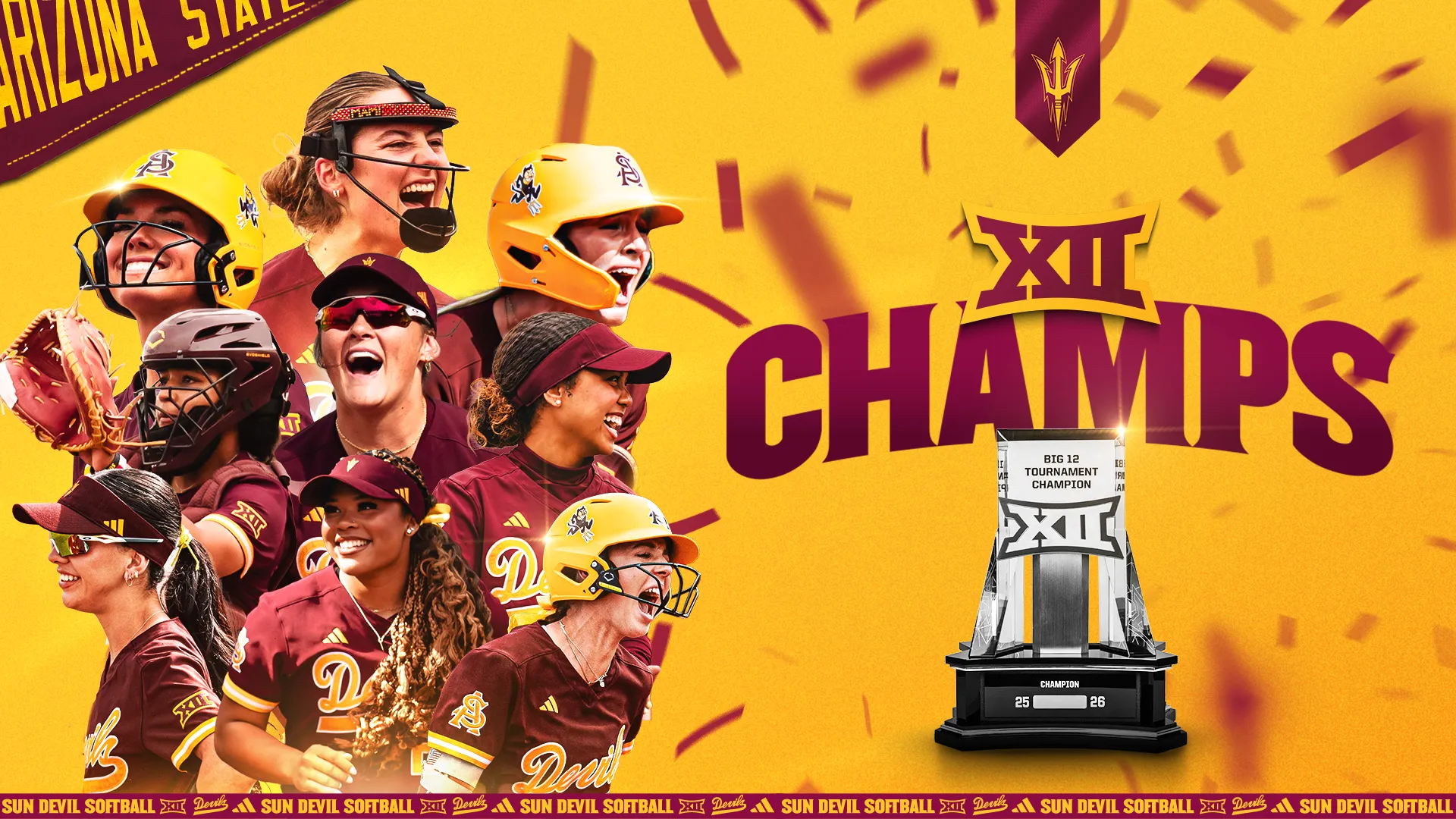 Sun Devil Softball are Big 12 Champs