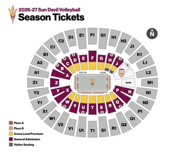 Seating map