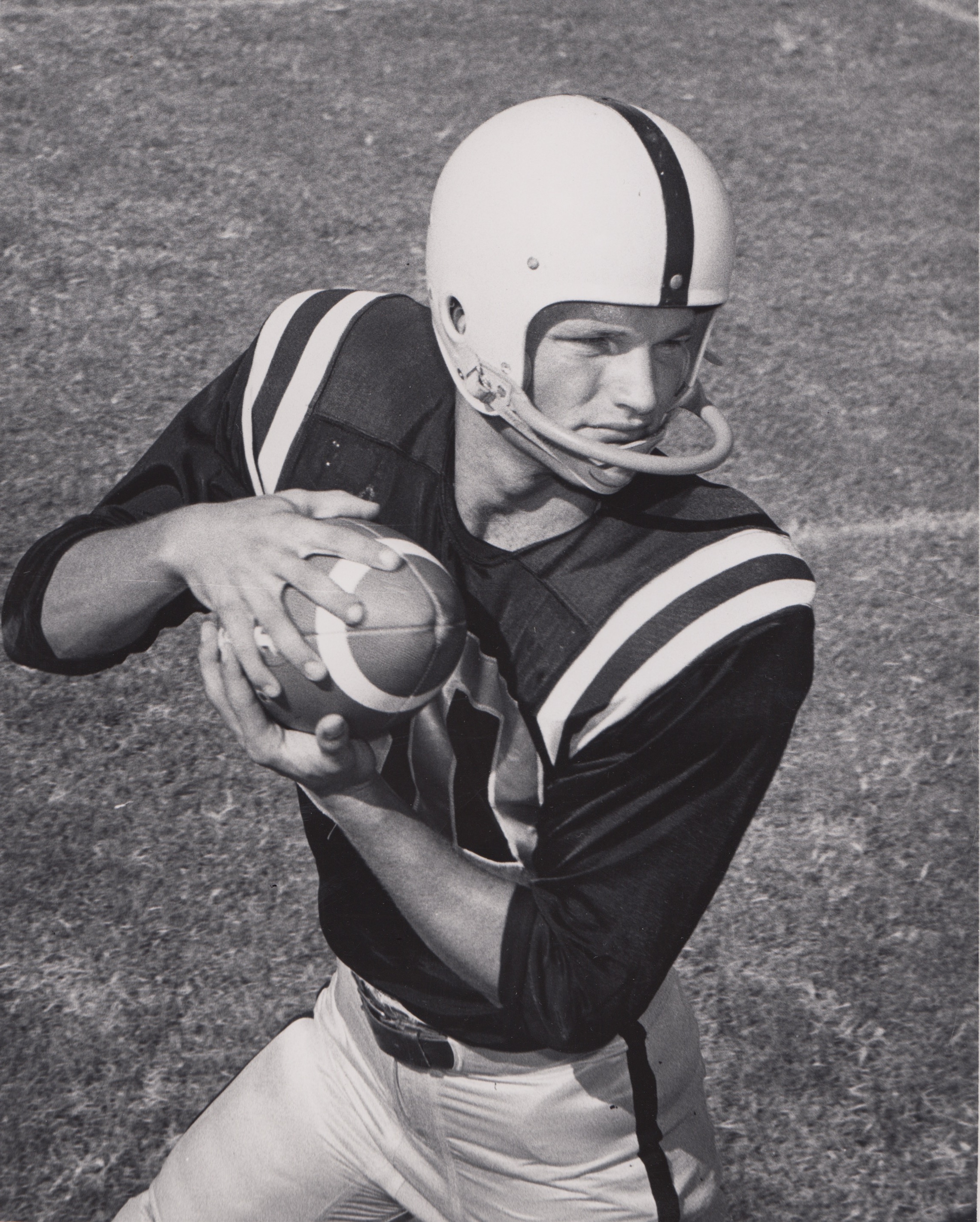 Karl Klefer with football for Sun Devi Athletics